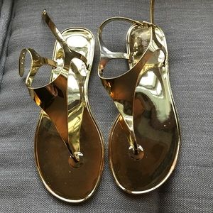 Gold Sandals